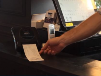 Caisse enregistreuse tactile